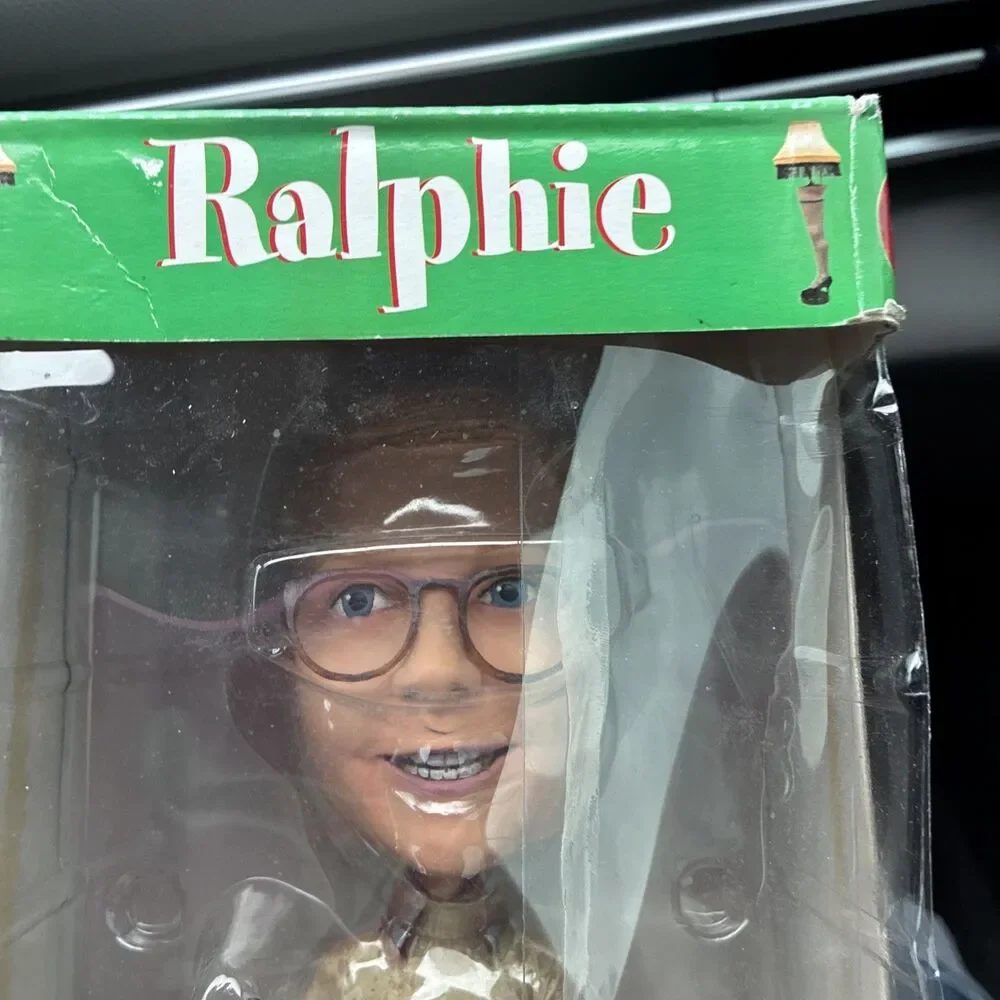 Vintage NECA RALPHIE HeadKnocker A Christmas Story Bobble Head BB Gun